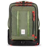 Topo Designs Global Travel Bag – 30L or 40L - Carry-On Compliant Most Airlines, Durable Travel Duffel Bag, Clam Shell Main Pocket, Laptop Sleeve, Backpack, Luggage (30L / Original Olive)