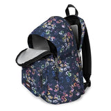 EASTPAK Day Office – 31 L Laptop Backpack for 16-Inch Devices - Secure Business Durable Travel Carry-On, Bottle Pocket Holder, Flora Fade Navy