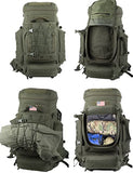 XMILPAX Large Internal Frame Backpack Tactical MOLLE Pack for Camping Backpacking Hunting Bushcraft Adventure 70L…