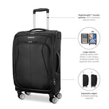 American Tourister 4 KIX 3.0 Checked-Large 28-Inch Spinner (Black)