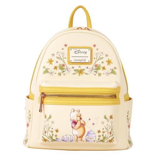 Loungefly Disney Winnie the Pooh Mini Backpack Handbag Shoulder Bag Yellow
