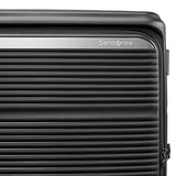 Samsonite Paralux Large Checked Luggage - Innovative Design - Quick Access Front Pocket - Dual Suspension Wheel Technology - TSA Lock - Expandable - Includes Removable Packing Cubes - Black