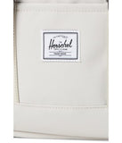 Herschel Supply Co. Unisex Retreat Backpack for School - 100% Recycled Polyester - Padded Straps & Dual Water Bottle Pockets - Moonbeam - Mini - 10L