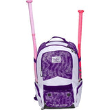 Rawlings | Shutout Backpack | Baseball & Softball Equipment Bag | Purple