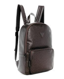GUESS Mens Warner Backpack, Ground Coffee Brown