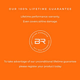 Briggs & Riley 26" Medium Expandable Spinner - Checked Luggage for Travel, Suitcases with Wheels, Softside Rolling Bag for Men & Women, Self-Repairing Zipper - Baseline Collection, Olive