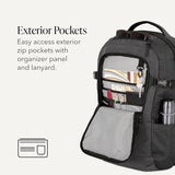 SwissGear Hybrid 45L Travel Backpack, Fits 17 inch Laptop, Men's and Women's, Heather Grey