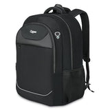 Ciztnso Travel Backpack, Anti Theft Durable Men Laptop Backpack with USB Port & organizer, Water Resistant Computer Bookbag,Carry on Luggage for Men Fits 15.6 Inch Tablet - Black
