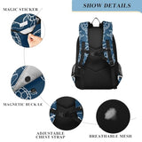 Sletend Backpack Sea Turtle Starfish Toddler School Bags Child Lightweight Preschool Large Bookbags for Girls-Boys Middle-School Elementary
