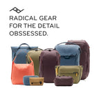 Peak Design Everyday Backpack Zip 20L, Eclipse, 270-Degree Zip, Dual Side Pockets, FlexFold Dividers, Fits 15" Laptop, For Camera Carry, Daily Commutes or Travel, Versatile Backpack for Men and Women