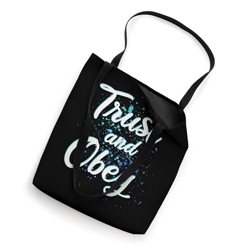 Hymns of Grace: Trust and Obey Christian Faith Gospel Praise Tote Bag