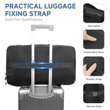 SWICKY Carry-on Travel Backpack for Men, Airline Approved Convertible Duffle Backpack with Shoe Compartment & USB Charging Port, Water Resistant 17.3 Inch Laptop Backpack for Travel Gym Camping