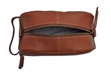 Timberland mens Nevada Leather Travel Kit Packing Organizers, Cognac, One Size US