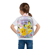 Bioworld Pokemon Pikachu & Pichu Youth 16” Satin Backpack