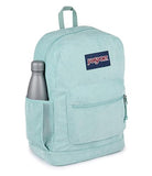 JanSport Cross Town Plus Remix Backpack - Padded Back Panel, Laptop Sleeve, and Front Pocket Organizer - Faded Sage Corduroy