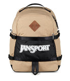 JanSport Small Seattle Pack – Compact Backpack with Main Compartment, Dual Water Bottle Pockets, and Padded Sleeve for 15-Inch Laptop, Travertine