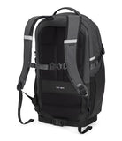 The North Face Router Everyday Laptop Backpack - Daypack, Water Repellent, Laptop Sleeve, Reflective Details, Asphalt Grey Light Heather/TNF Black-NPF, One Size
