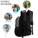 Grand Teton National Park 16.5 Inch Backpack Laptop Backpacks for Men Travel Hiking Daypack Casual Backpacks