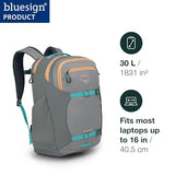 Osprey Proxima 30L Campus Laptop Backpack - Everyday Bag with Tech Storage, Bottle Pockets & Comfortable Carry, Earl Grey