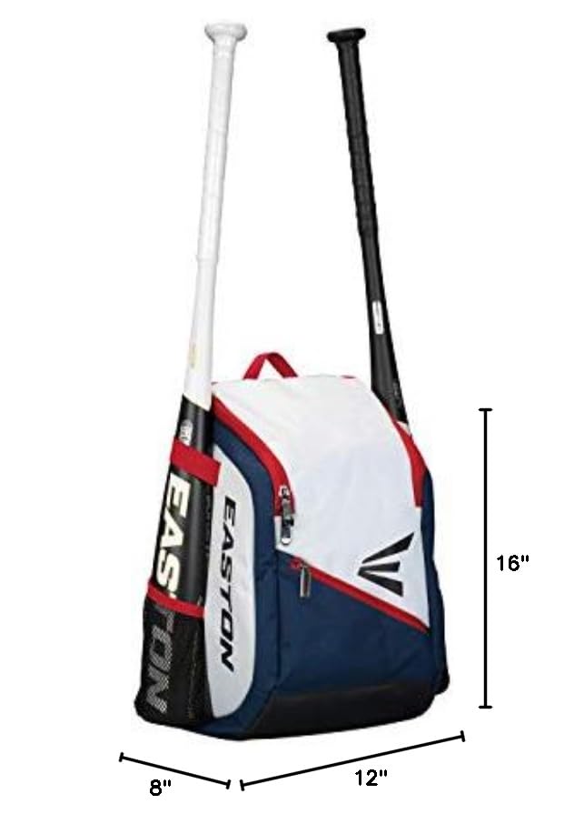 Easton | GAME READY Backpack Equipment Bag | Youth | Red/White/Blue