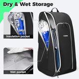 YOREPEK Football Bag Backpack for Youth with Shoe Pocket for Training Day