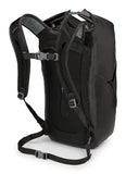 Osprey Transporter 30L Roll Top Waterproof Laptop Backpack, Black