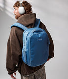 JanSport Good Latitude Travel Pack 30L – Water-Resistant Carry On Backpack – 16 Inch Padded Laptop Sleeve & Luggage Strap Weekender Bag, Elemental Blue