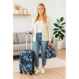 World Traveler Hardside 2-Piece Carry-On Spinner Luggage Set - Paisley