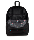 JanSport Superbreak Plus FX Backpack - Work, Travel, or Laptop Bag with Water Bottle Pocket - Surreal Sensations Black