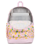 JanSport Cross Town Plus Backpack - Large Main Compartment, Side Water Bottle Pocket, 15-Inch Padded Laptop Sleeve - Lemonade Stand