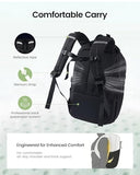 LOVEVOOK Everyday Laptop Backpack for Women & Men With Giant Tumbler Holder,15.6 Inch Classic Travel Work College Teacher Carry on Backpack Purse,Waterproof Computer laptop Bag Hiking Backpack,Black