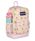 JanSport Cross Town Plus Backpack - Large Main Compartment, Side Water Bottle Pocket, 15-Inch Padded Laptop Sleeve - Lemonade Stand
