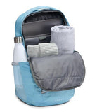 The North Face Women's Vault Everyday Laptop Backpack - Commuter Travel Bag, Water-Repellent, Spacious Main Compartment, Pale Teal, One Size