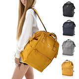 Anello Grande GU-B3013 Regular SPS Backpack with Base, Black, One Size