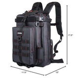 BLISSWILL Fishing Backpack Waterproof -Fish Backpack with Rod Holder-fish gear-fishing gifts for men