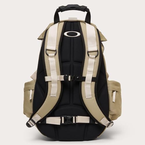 Oakley Icon RC Backpack, 32L, Pebble/Mist, 0% Recycled Polyester, HYDROFREE DWR, Laptop Sleeve, Organizer Panel (FOS901479-7GW-U)