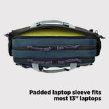 Topo Designs Mountain Cross Bag, Functional + Flexible Briefcase, Removable Shoulder Strap, Fair Trade (Neutral/Black)