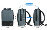 CabinFly Bellanca WestJet and Air Canada Personal Item Under Seat Backpack 16x6x13 13x6x17 bag Flair Airlines (Blue, 16x12x4/6In)