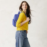 Vera Bradley Women's Small Banbury Backpack - Featherweight, Deep Ultramarine, One Size