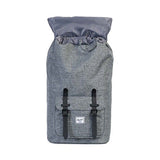 Herschel Little America Laptop Backpack, Raven Crosshatch/Black, Classic 25.0L