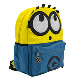 AI ACCESSORY INNOVATIONS Despicable Me Minions Backpack for Boys & Girls, Kids 16 Inch Schoolbag with 3D Features, Yellow