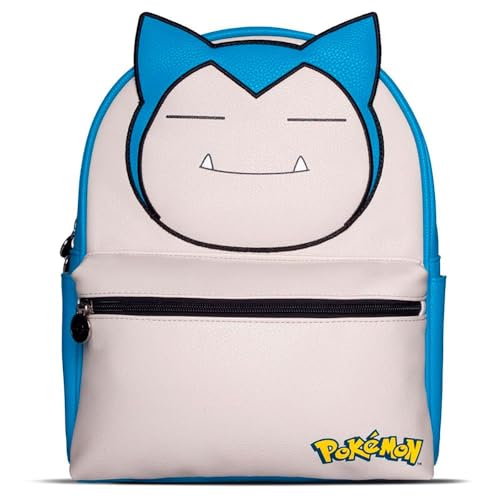 Difuzed Unisex's Pokémon-Novelty Mini Backpack-Snorlax, one Size, Multicolour, One Size