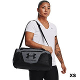 Under Armour Unisex-Adult Undeniable 5.0 Duffle, Pitch Gray Medium Heather (012)/Black, Small