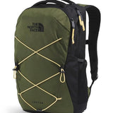 The North Face Jester Everyday Laptop Backpack - Commuter Daypack, Water Repellent, Laptop Sleeve, Woodland Green/TNF Black/Honeyed Sand, One Size
