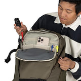 Osprey Proxima 30L Campus Laptop Backpack - Everyday Bag with Tech Storage, Bottle Pockets & Comfortable Carry, Earl Grey