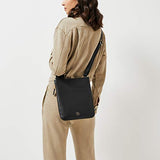 RADLEY London Womens Pockets Medium Zip Around Leather Crossbody Medium Black