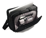 Samsonite Classic Multi Gusset Toploader Briefcase, Black, Triple Gusset 15.6-Inch
