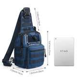 G4Free Outdoor Tactical Bag Backpack, Military Sport Bag Pack Sling Shoulder Backpack Tactical Pack for Every Day Carry