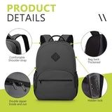 OZCHIN Smell Proof Backpack With Combination Lock, Double Sealed Zipper ClassicsSmell Proof Travel Backpack, Large Capacity Smell Proof Container Carbon Enduring, Great Gifts for Men Women