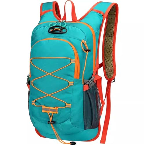 AUUEYY Lightweight Cycling Hydration Backpack,Large Capacity Pack for Travel,Hiking,Climbing,Skiing,Running Daypack for Men Women (Green)